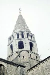 Tour-clocher de l'église romane de BOURG ST. ANDEOL