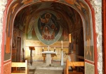 Ermitage St Eugène des Vans: le cœur de la chapelle