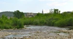 Ville de Joyeuse: l'église et le château