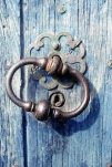 Poignée de porte en fer forgé (LABLACHERE)
