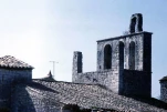 Clocher fénestrel de l'église romane de BALAZUC